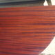 Half-moon console table, extendable in Empire style.