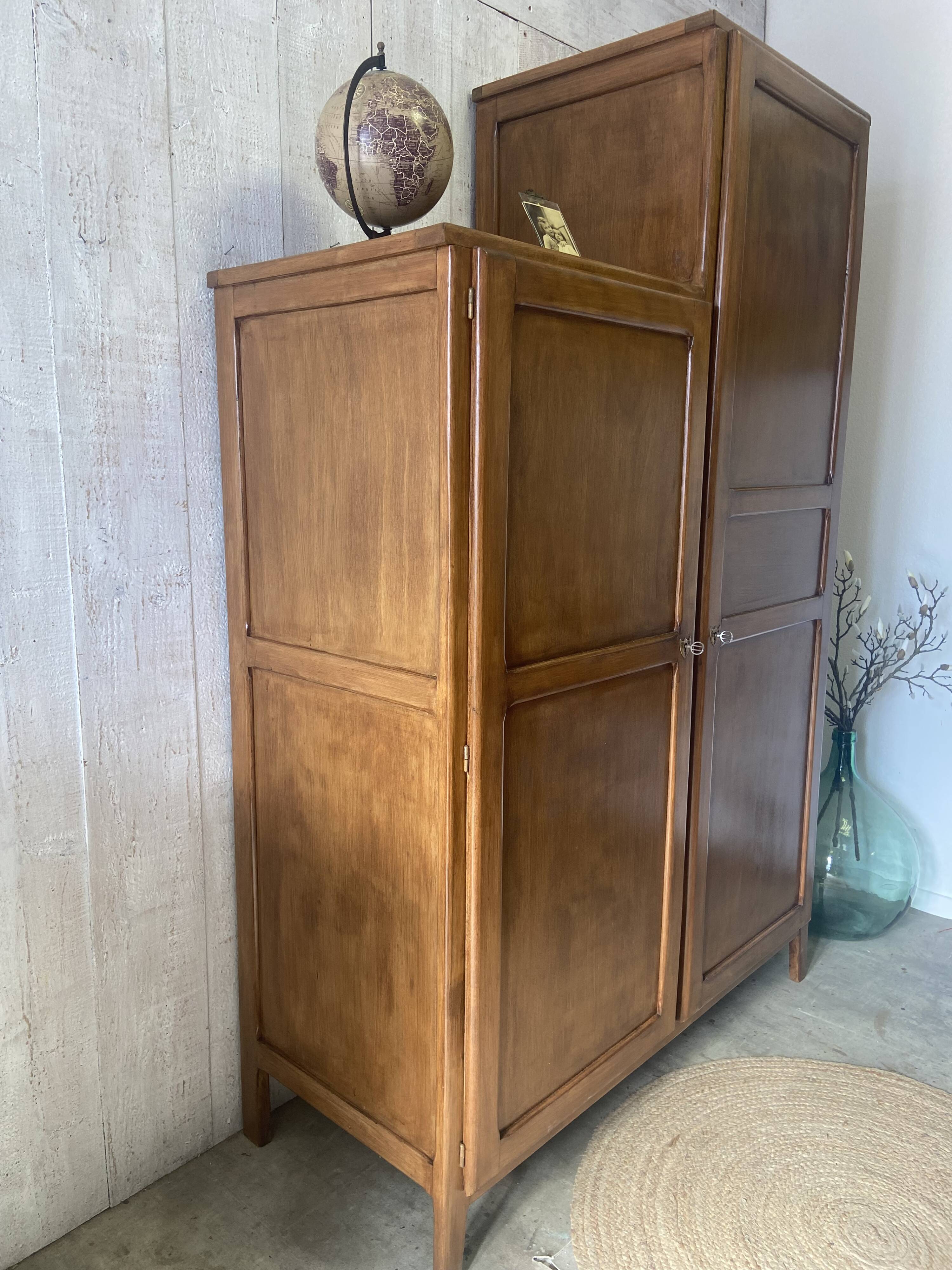 Vintage asymmetrical wardrobe