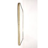 Large Italian mirror from the 1950s, 71x55 cm.