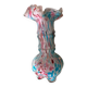 Vase Legras en verre  marmoréen