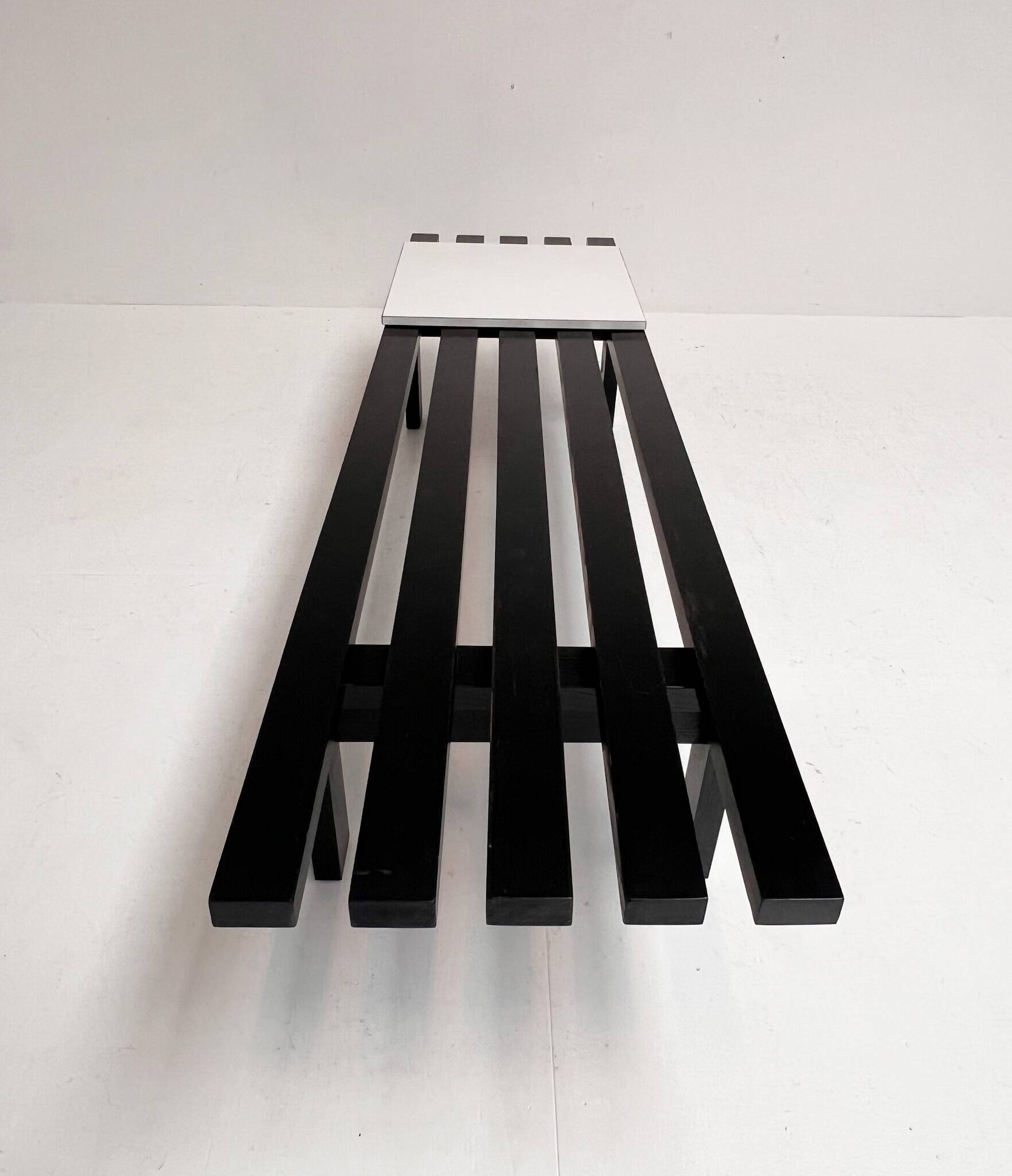 BZ slatted bench by Martin Visser for ’t Spectrum, 1960s