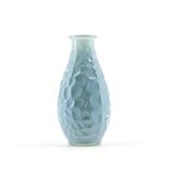 Light blue glass vase from Denmark