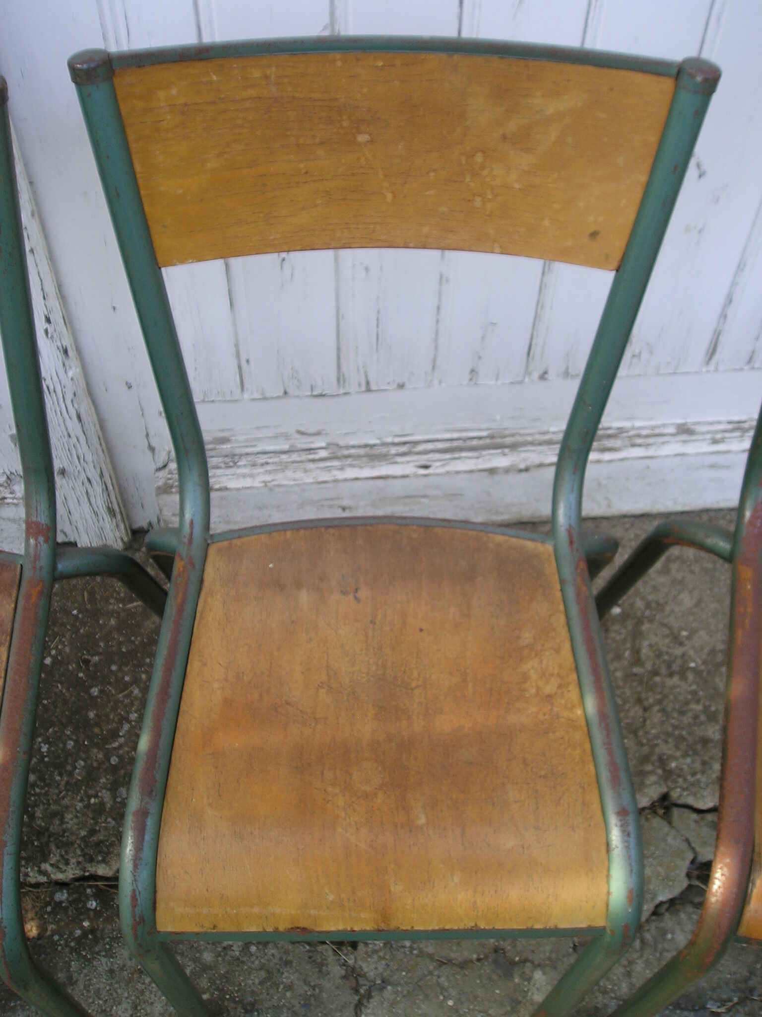 Set of 6 Mullca school chairs