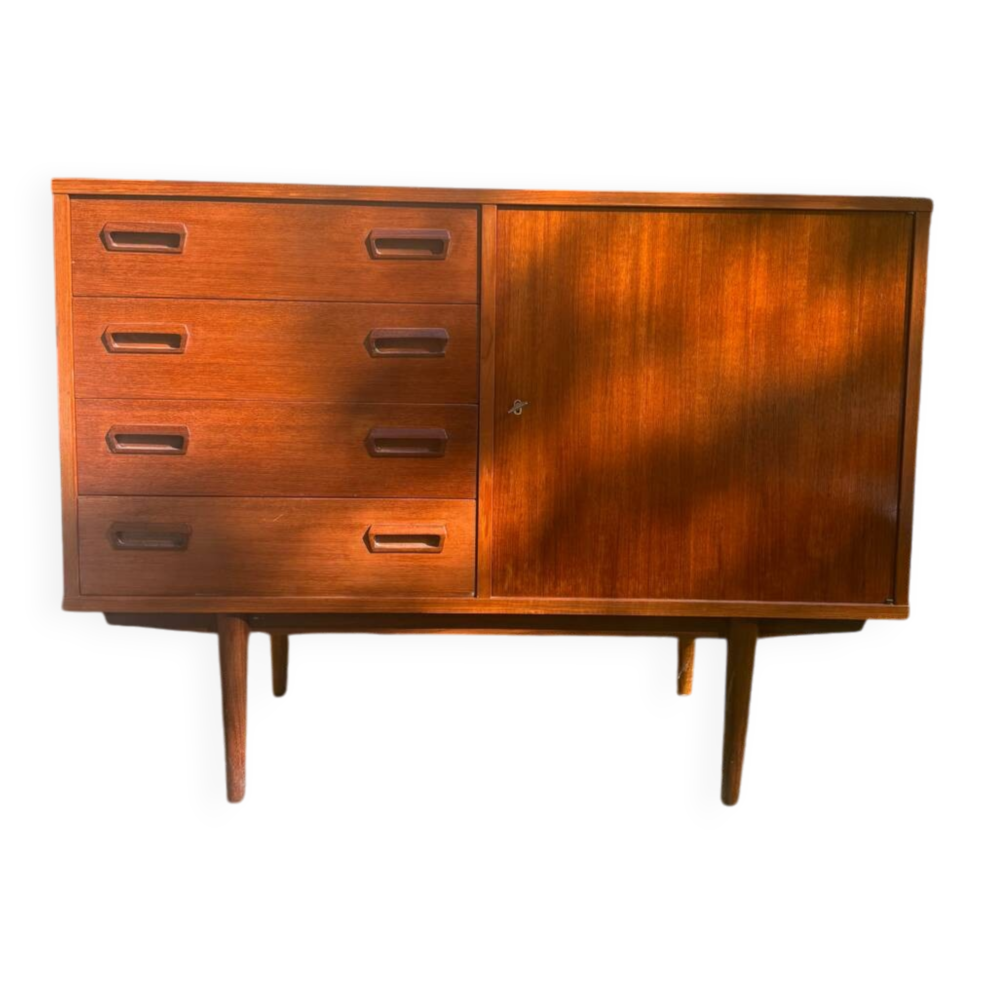 Small vintage Scandinavian sideboard