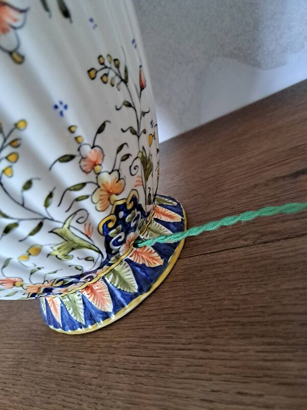 pied de lampe Vieux Rouen