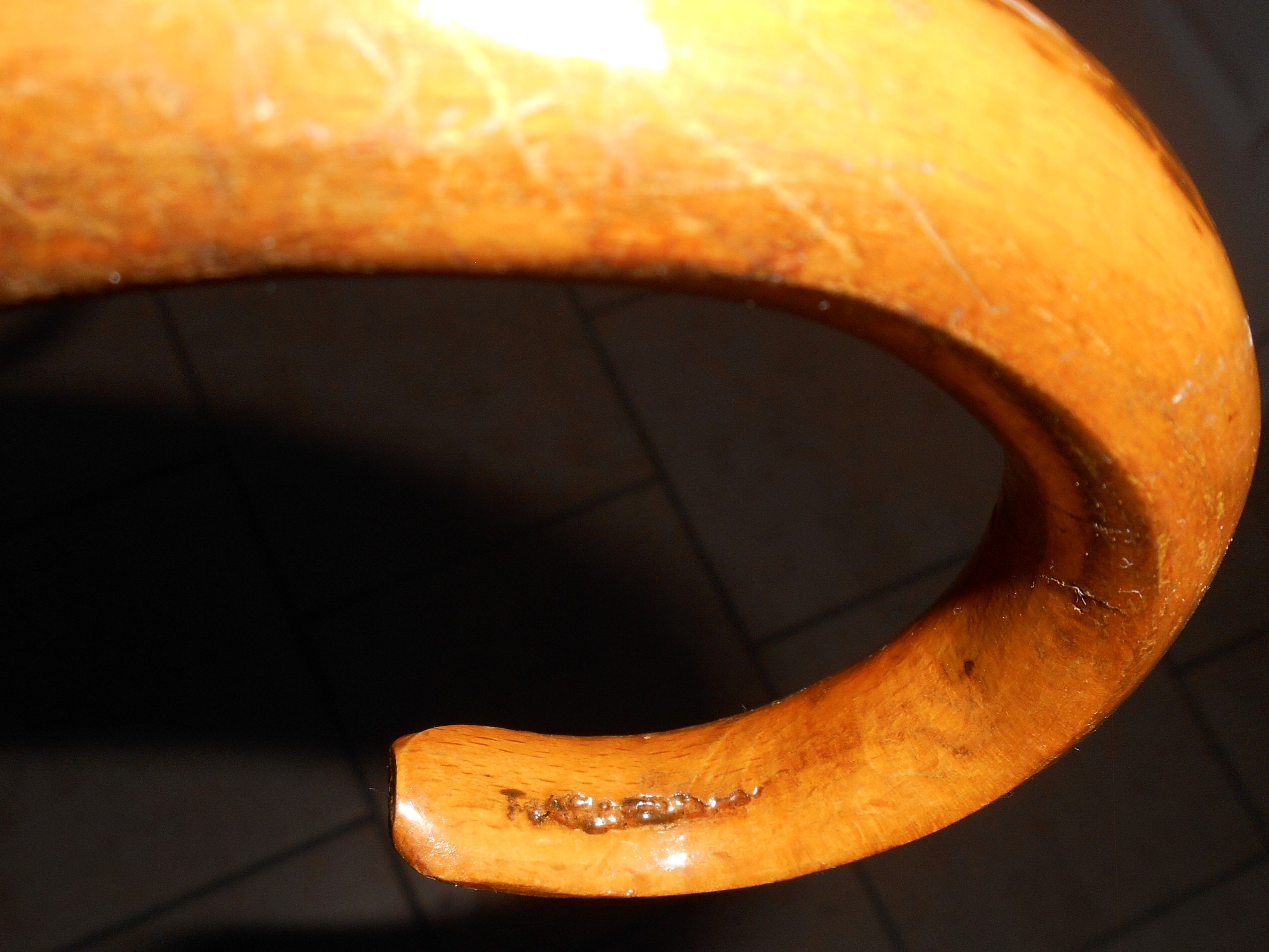 Old parrot coat rack