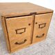 File cabinet old piece of professional furniture