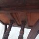 19th-century English style mahogany drop-leaf table.