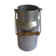 Pot à lait aluminium