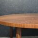 Mid-century round teak collection Starburst coffee table by Tom Robertson for McIntosh