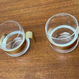 Vintage tea glasses Paula Series by Jorma Vennola for Iittala, 1970s, set of 2