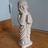Mineral religious statuette