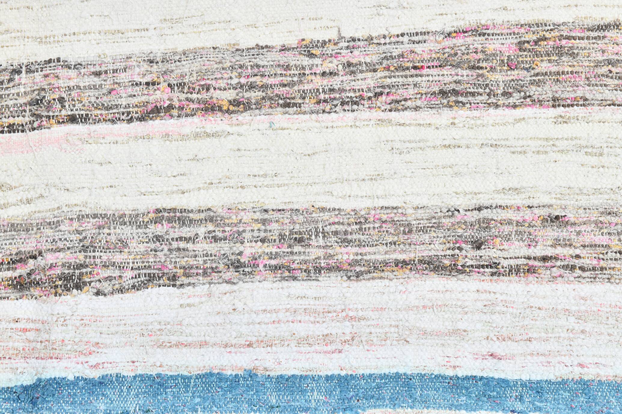 5x8 Colorful Striped Vintage Kilim Rug, 149x238Cm