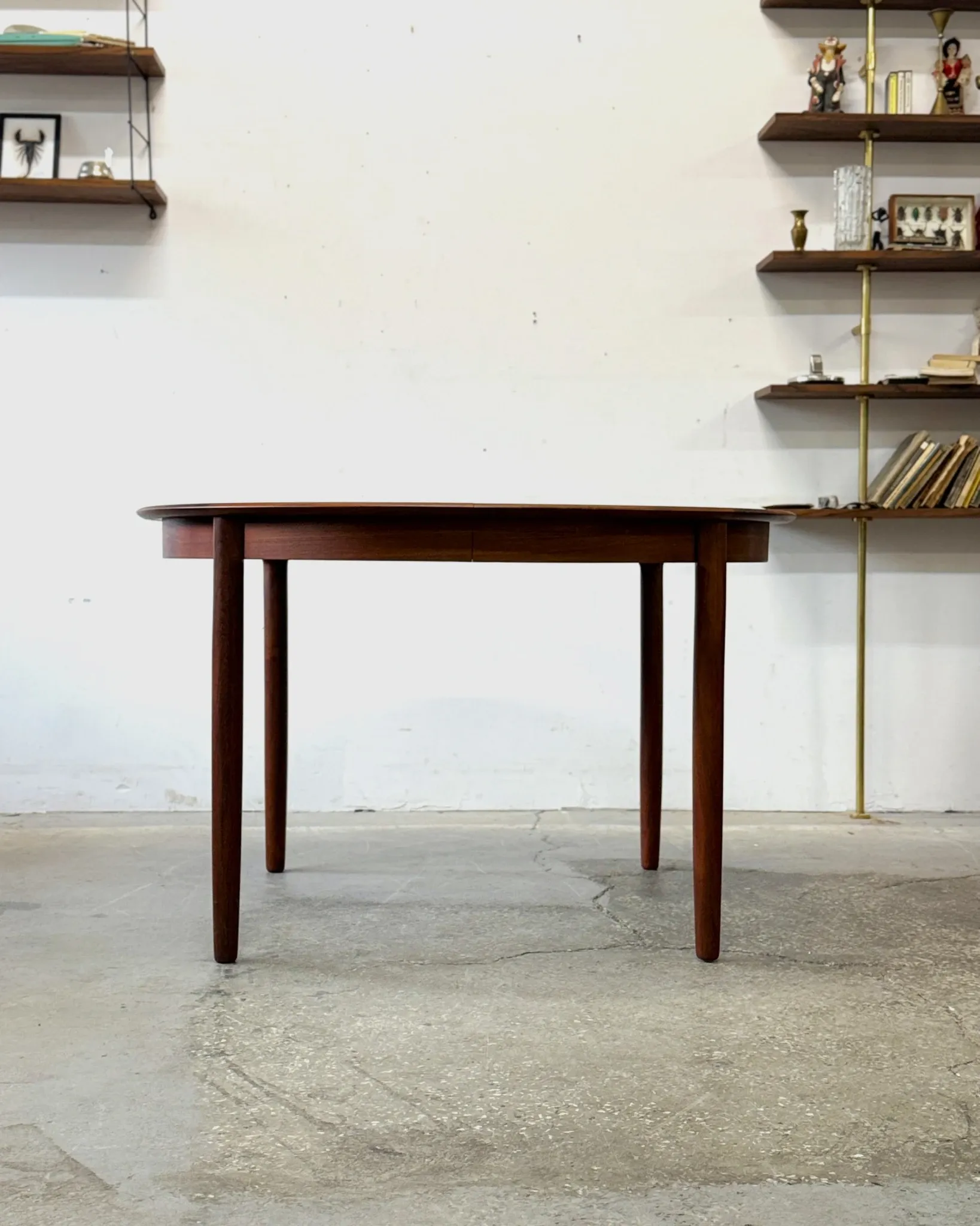 Teak dining table, Denmark, 1960s/70s, vintage, mid-century mode