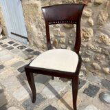 Set of 4 KIPAS mahogany chairs