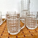 Vintage glass mugs