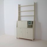 Library Secretary with its “Vardags” armchair by Carl Malmsten, Sweden 1960s