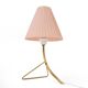 Brass table lamp, 1950s