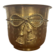 Brass pot cover