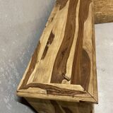 Transformed workshop furniture with 20 drawers.