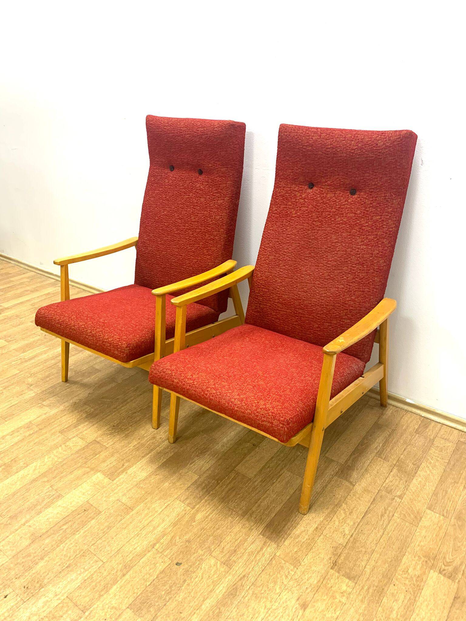 Fauteuils rétro, TON, Tchécoslovaquie, années 1960