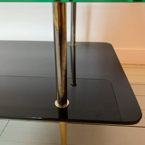 Table basse en verre années 50/60