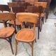 Set of 18 bistro chairs & Baumann