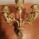 Paire d'appliques en bronze