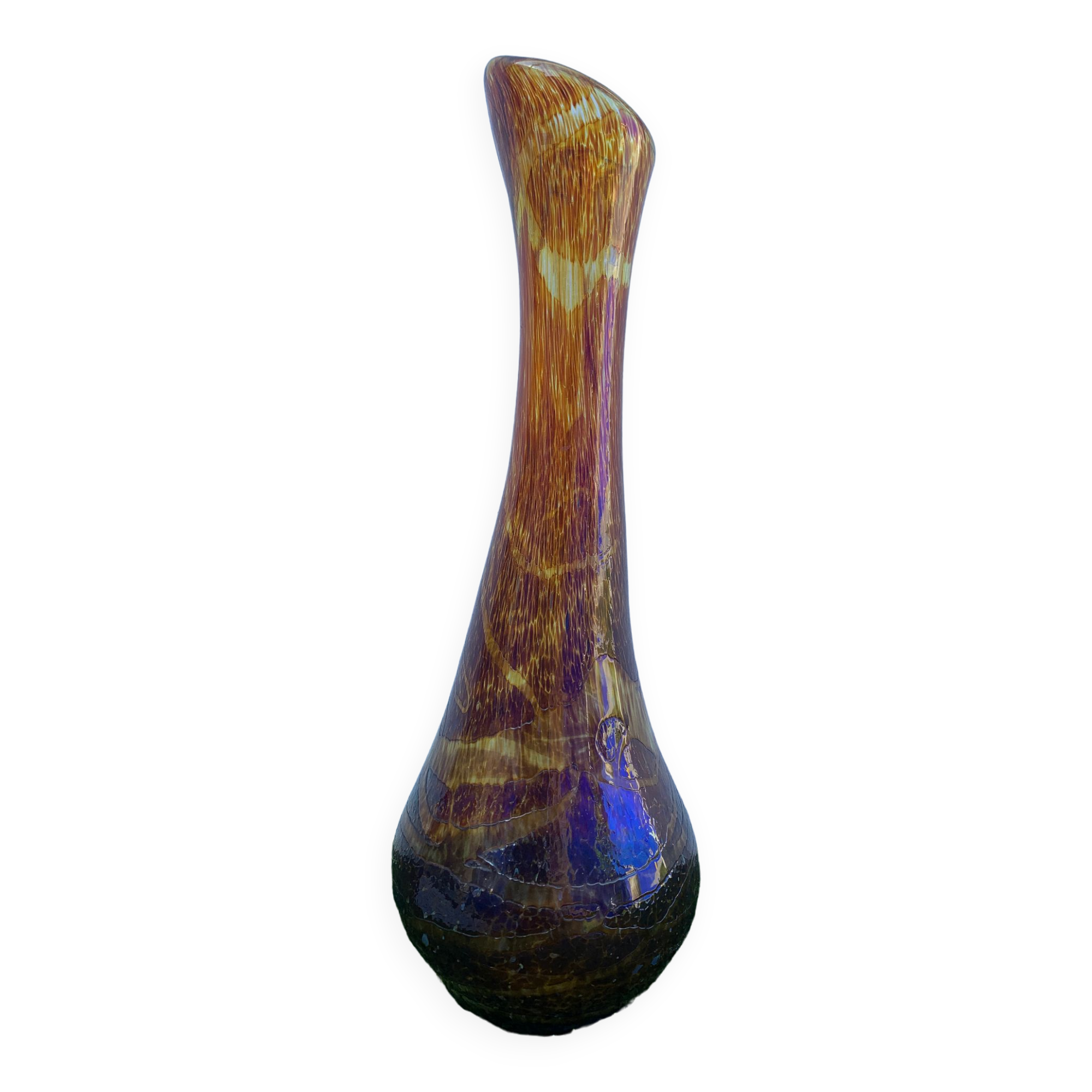Jean-Claude Novaro blown glass vase