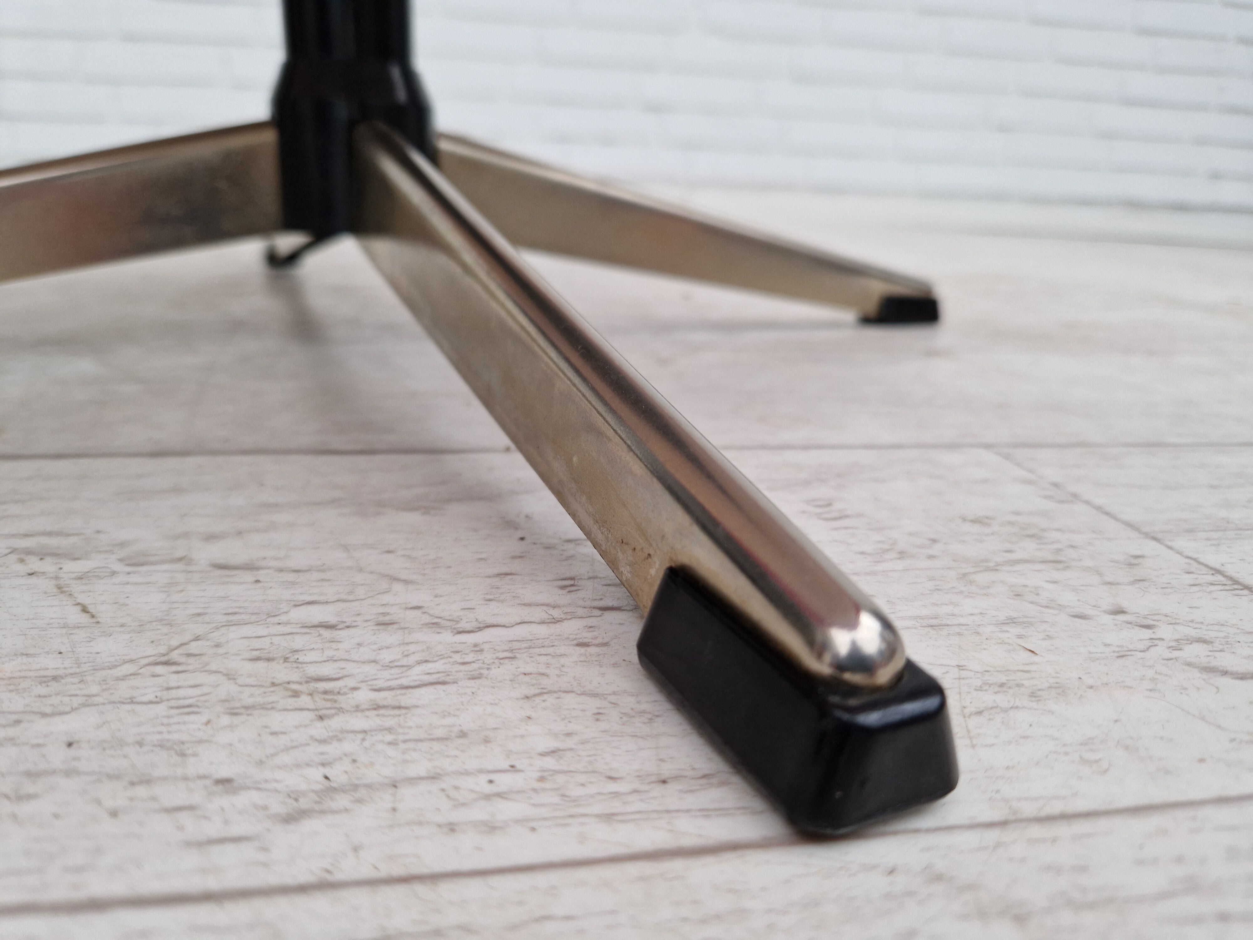 1960s, scandinavian design by Karl Eric Klote, swivel lounge chair