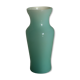 Vase en opaline bleue turquoise