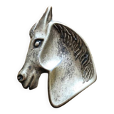 Brass horse bowl