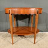 Mahogany and Rosewood Gueridon Table, Art Deco – 1930