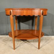 Mahogany and Rosewood Gueridon Table, Art Deco – 1930