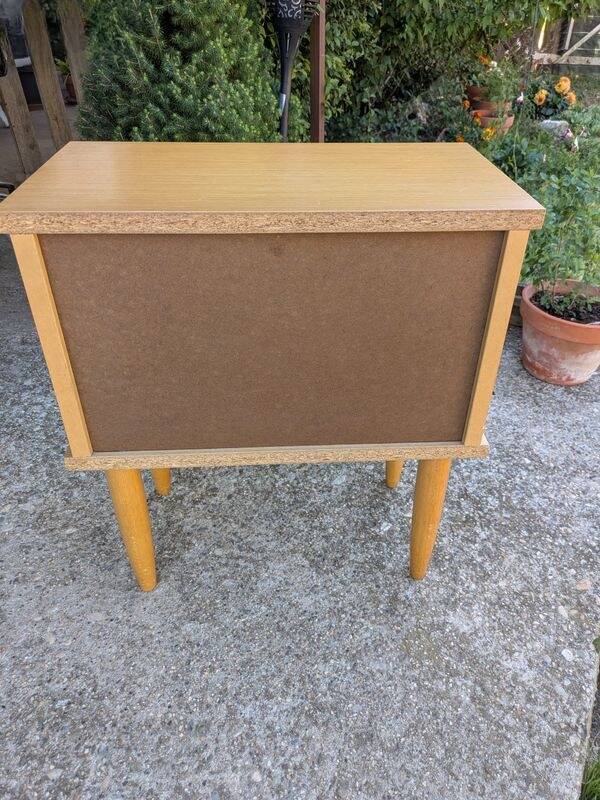 1980s Scandinavian style bedside table