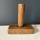 Old carved wooden butter stamp, cow, 19th century