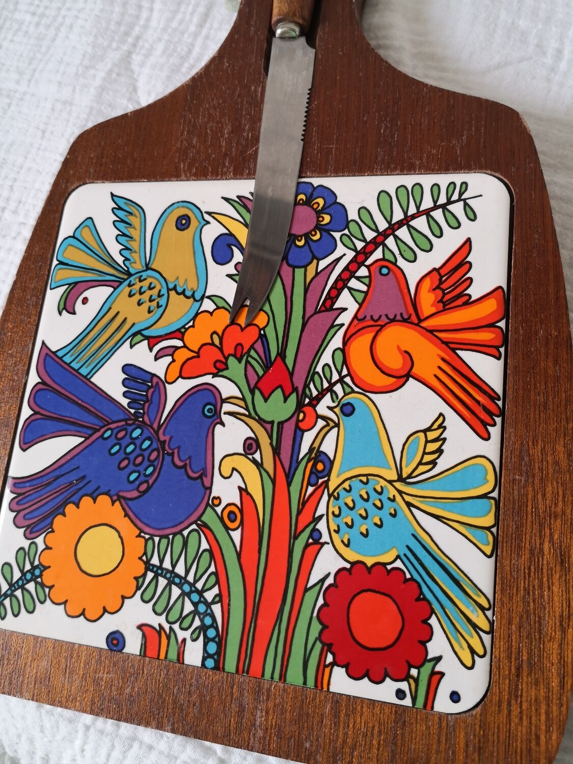 Vintage Villeroy and Boch cutting board