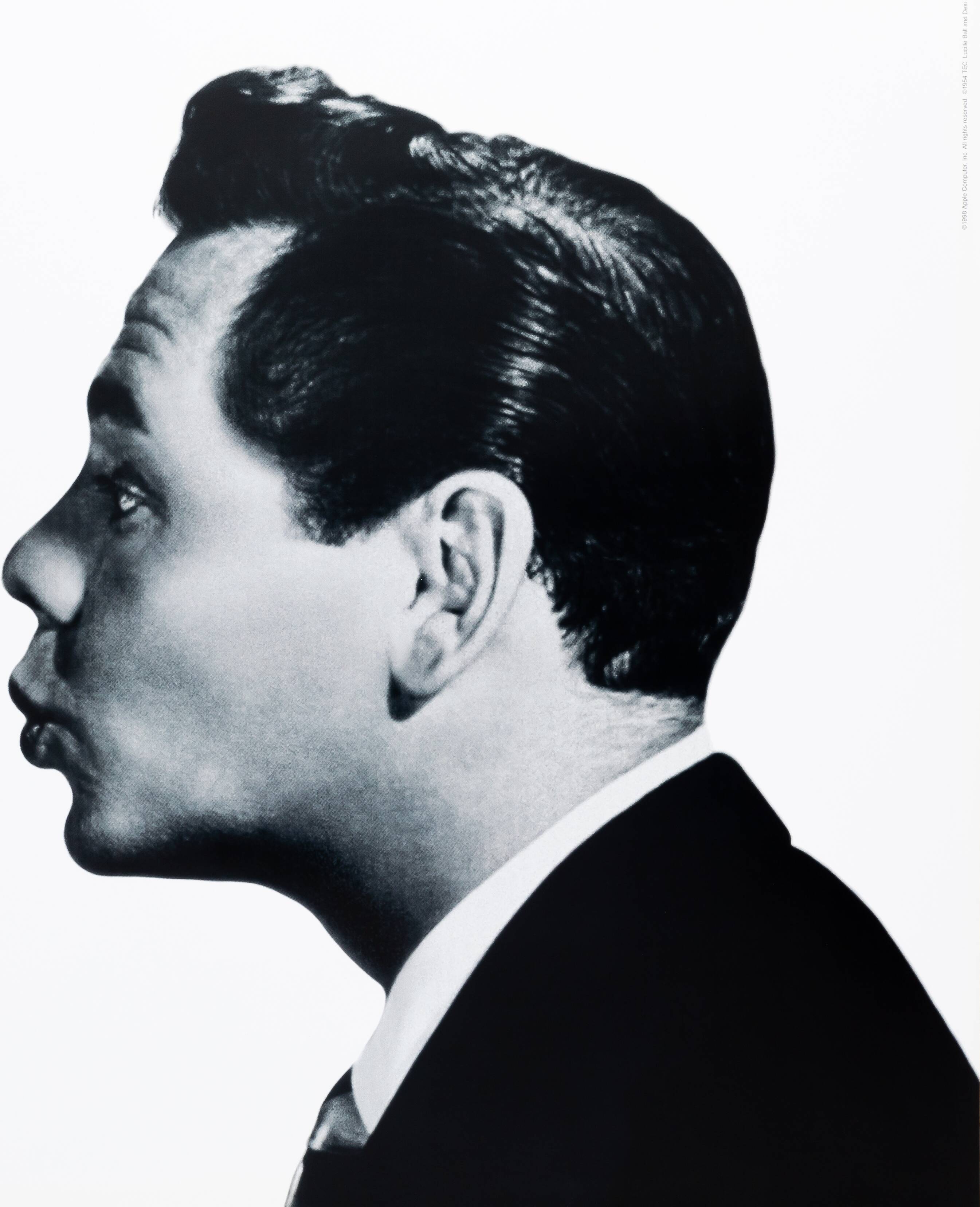 Apple think different :  lucille ball, desi arnaz, affiche originale
