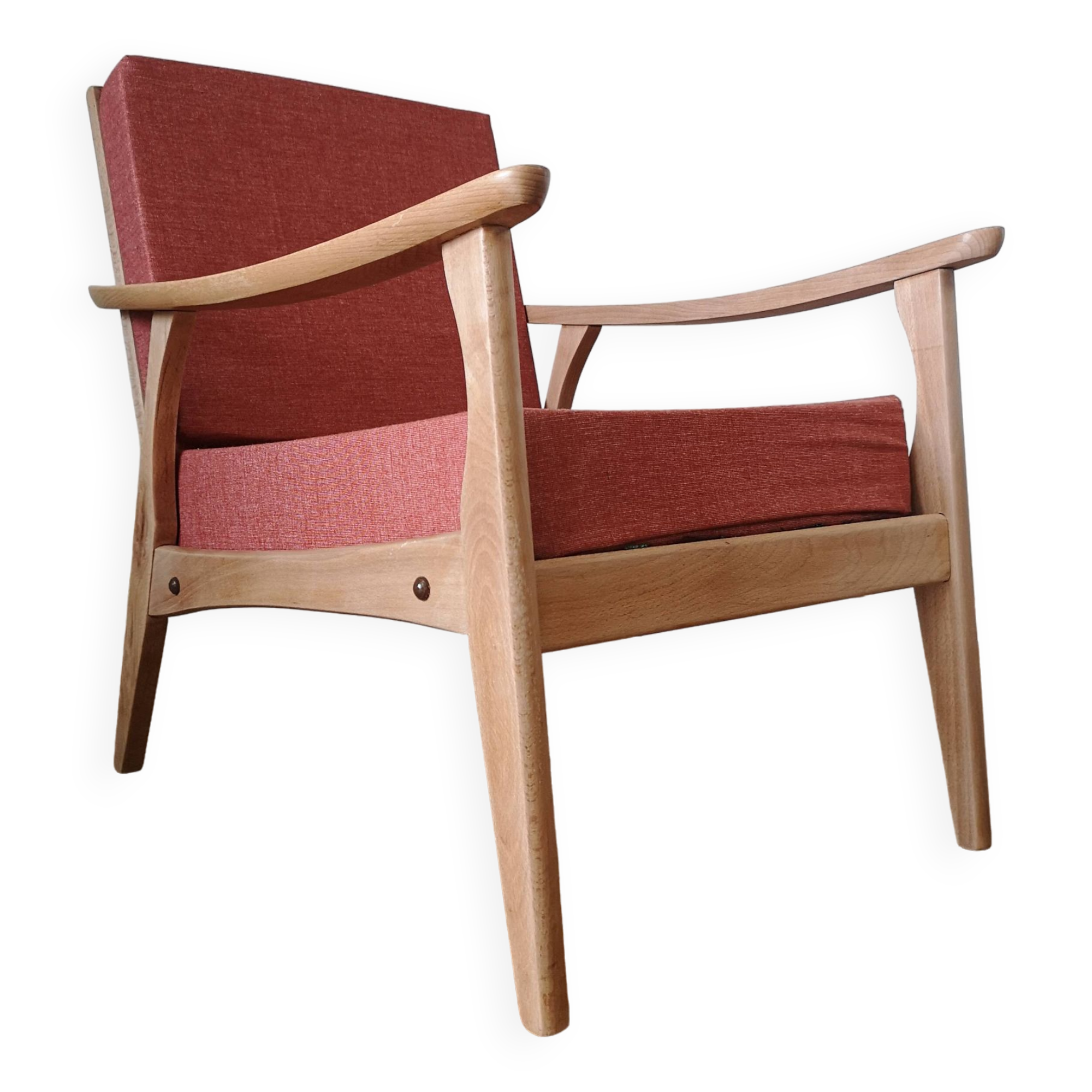 Fauteuil scandinave vintage 1950 1960