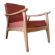 Fauteuil scandinave vintage 1950 1960