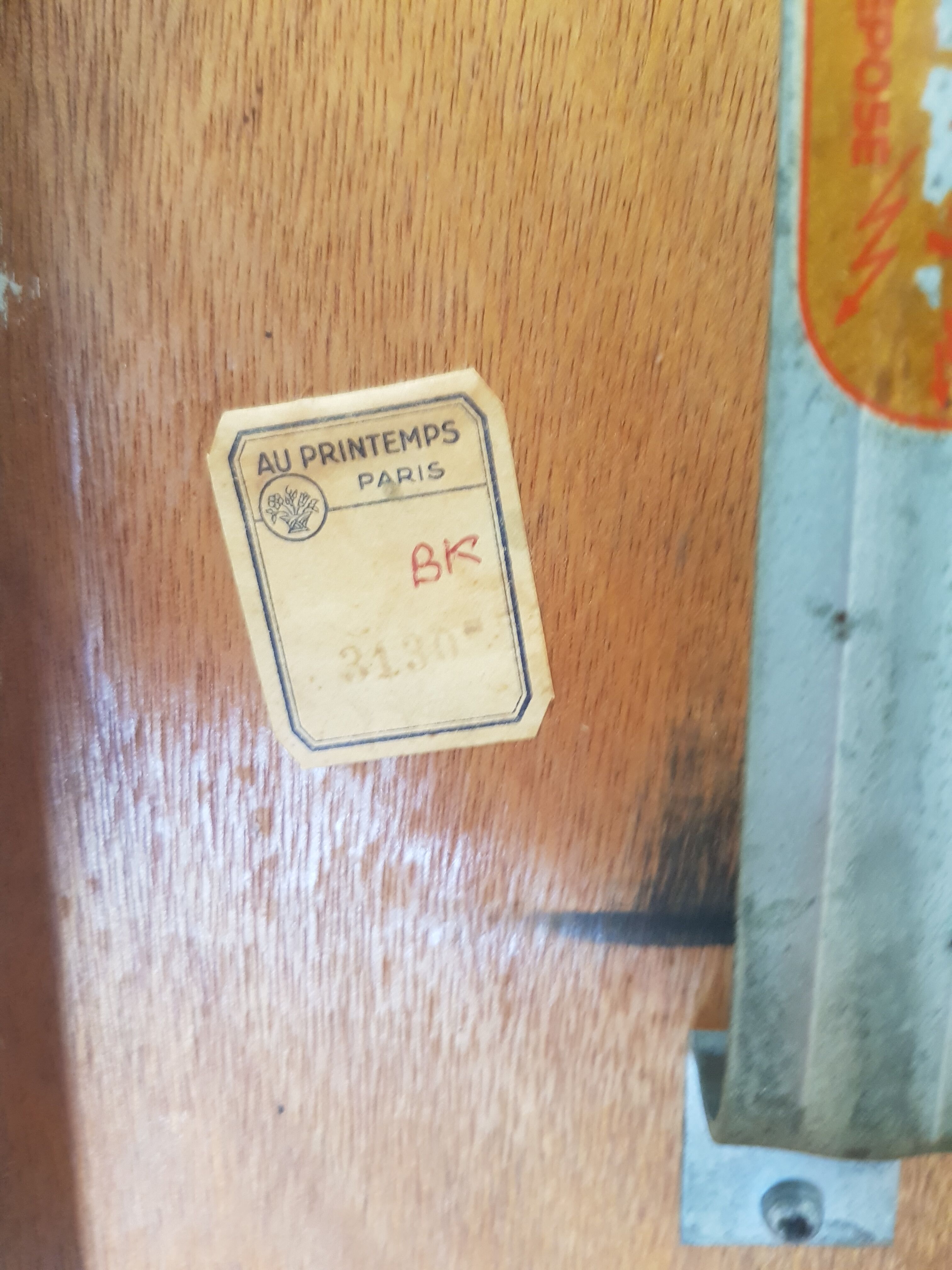 Vintage folding stool