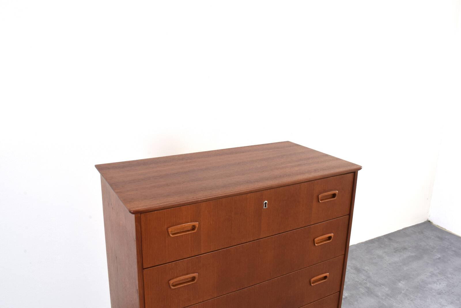Mid-Century Danish Teak Chest of Drawers, 1960s.