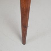 Table à manger extensible Art déco, conçue par Jindrich Halabala, années 1940.