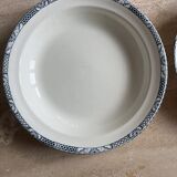 Pair of ironstone dishes