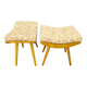 Pair of Mid-Century Maple Footstools, Czechoslovakia 1960s