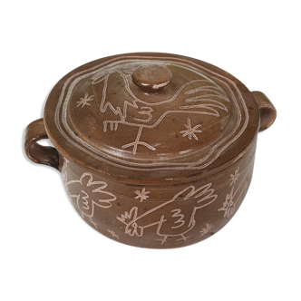 Ceramics Vallauris Grandjean-Jourdan vintage 60s