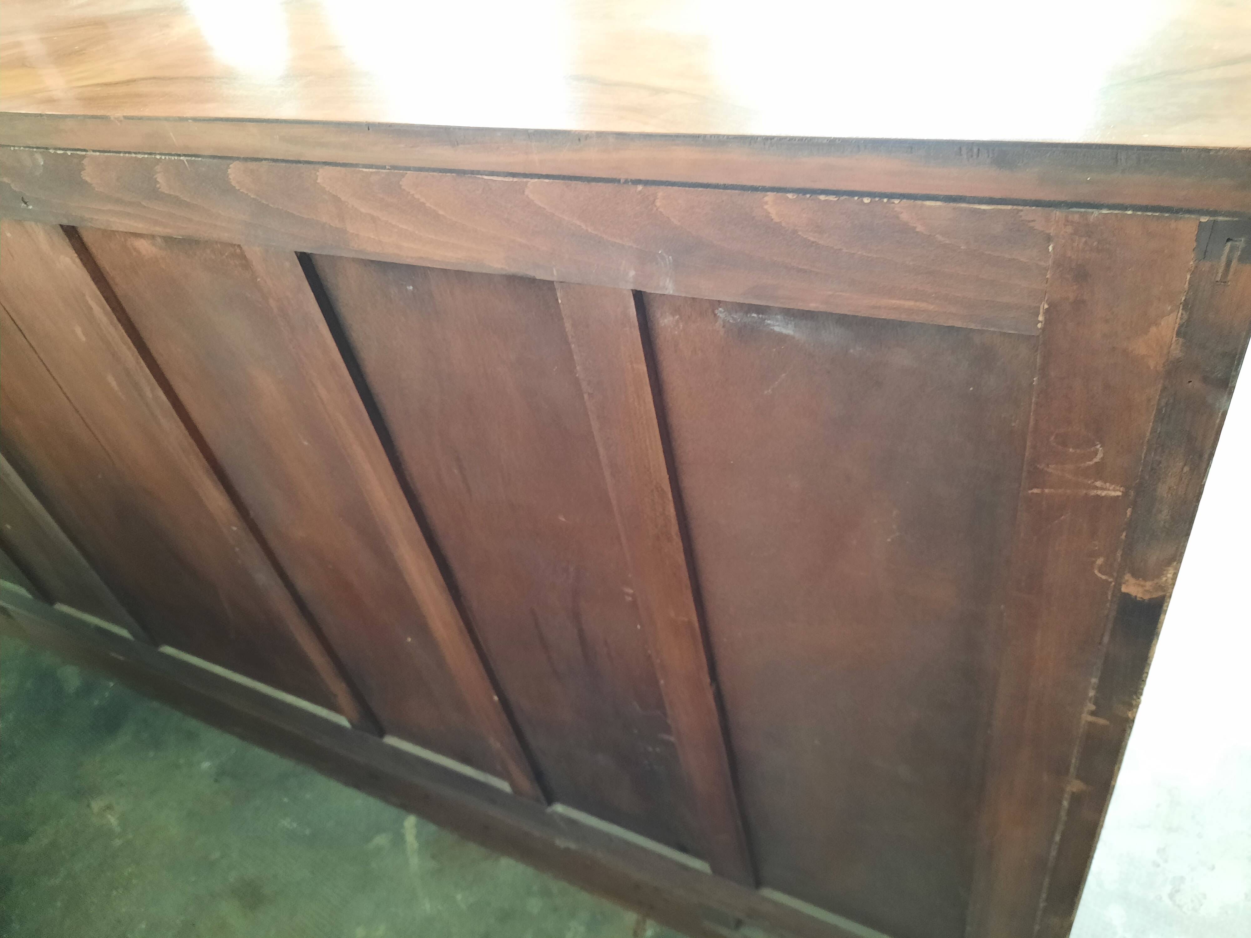 Art deco walnut sideboard