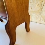 Vintage side table with magazine rack, 1960s