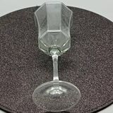 6 large luminarc octime vintage france stemmed glasses