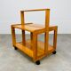 Folding tray in pine 70s vintage Scandinavian design
